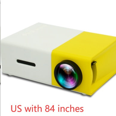 Load image into Gallery viewer, Portable Projector 3D Hd Led Home Theater Cinema HDMI-compatible Usb Audio Projector Yg300 Mini Projector 2668south
