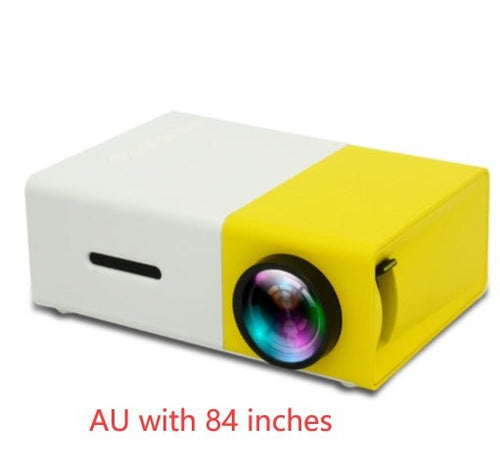 Load image into Gallery viewer, Portable Projector 3D Hd Led Home Theater Cinema HDMI-compatible Usb Audio Projector Yg300 Mini Projector 2668south
