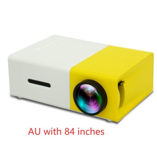 Portable Projector 3D Hd Led Home Theater Cinema HDMI-compatible Usb Audio Projector Yg300 Mini Projector 2668south