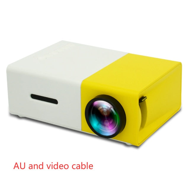 Portable Projector 3D Hd Led Home Theater Cinema HDMI-compatible Usb Audio Projector Yg300 Mini Projector 2668south