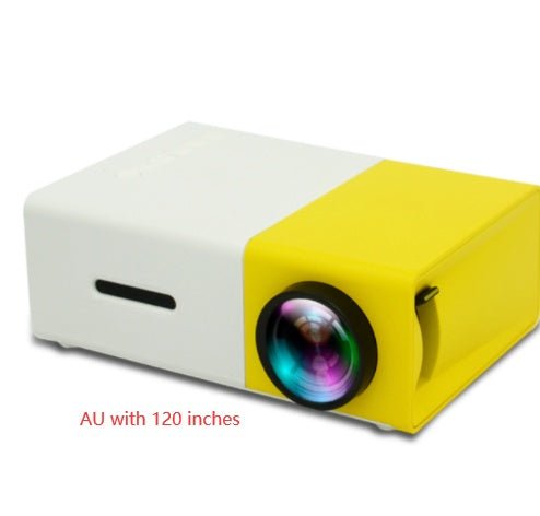 Load image into Gallery viewer, Portable Projector 3D Hd Led Home Theater Cinema HDMI-compatible Usb Audio Projector Yg300 Mini Projector 2668south
