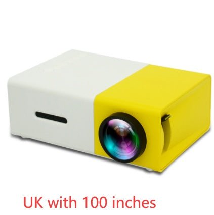 Portable Projector 3D Hd Led Home Theater Cinema HDMI-compatible Usb Audio Projector Yg300 Mini Projector 2668south