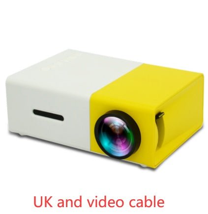 Portable Projector 3D Hd Led Home Theater Cinema HDMI-compatible Usb Audio Projector Yg300 Mini Projector 2668south