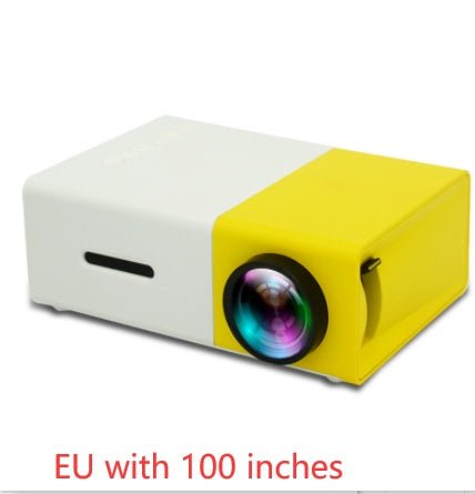 Load image into Gallery viewer, Portable Projector 3D Hd Led Home Theater Cinema HDMI-compatible Usb Audio Projector Yg300 Mini Projector 2668south
