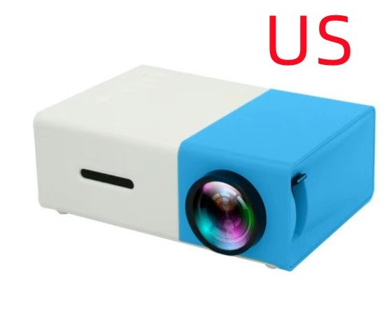 Portable Projector 3D Hd Led Home Theater Cinema HDMI-compatible Usb Audio Projector Yg300 Mini Projector 2668south