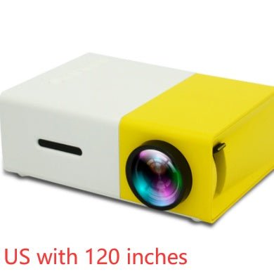 Load image into Gallery viewer, Portable Projector 3D Hd Led Home Theater Cinema HDMI-compatible Usb Audio Projector Yg300 Mini Projector 2668south
