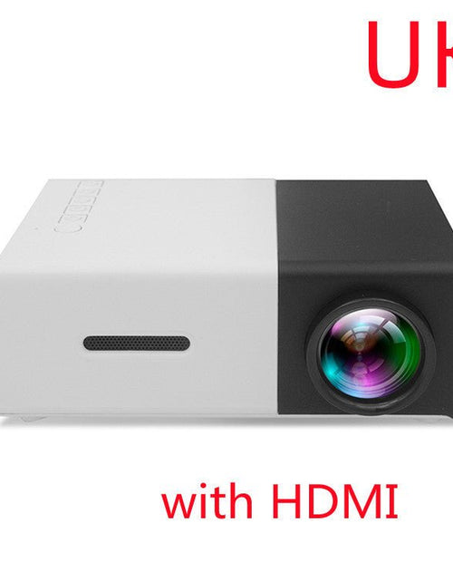 Load image into Gallery viewer, Portable Projector 3D Hd Led Home Theater Cinema HDMI-compatible Usb Audio Projector Yg300 Mini Projector 2668south
