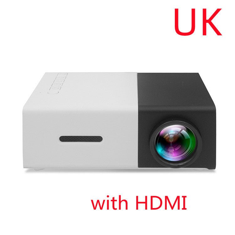 Portable Projector 3D Hd Led Home Theater Cinema HDMI-compatible Usb Audio Projector Yg300 Mini Projector 2668south