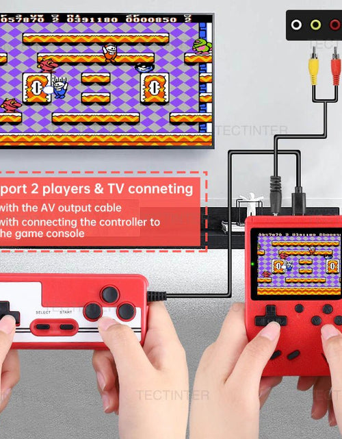 Load image into Gallery viewer, Portable Retro Mini Video Game Console 8-Bit Handheld Game Player Built-In 500 Games AV Out Game Console Gameboy Videojuego 2668south
