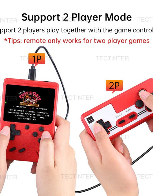 Load image into Gallery viewer, Portable Retro Mini Video Game Console 8-Bit Handheld Game Player Built-In 500 Games AV Out Game Console Gameboy Videojuego 2668south
