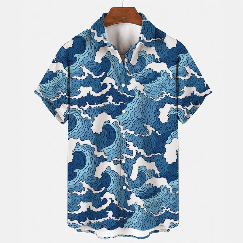 Printed Men's Shirt Casual Clothing 2668south