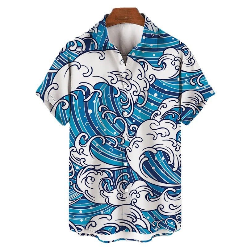 Printed Men's Shirt Casual Clothing 2668south