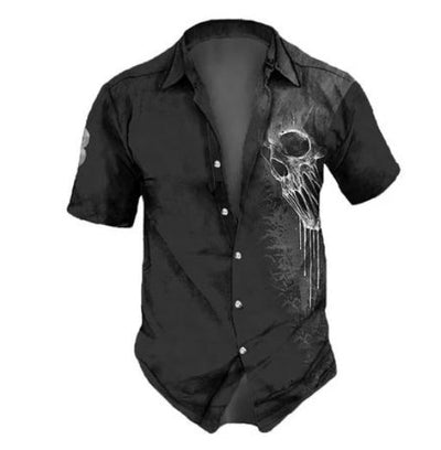 Printed Men's Shirt Casual Clothing 2668south