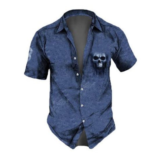 Load image into Gallery viewer, Printed Men&#39;s Shirt Casual Clothing 2668south
