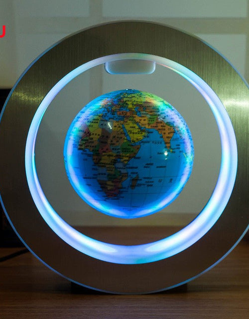 Load image into Gallery viewer, Round LED World Map Floating Globe Magnetic Levitation Light Anti Gravity Magic 2668south
