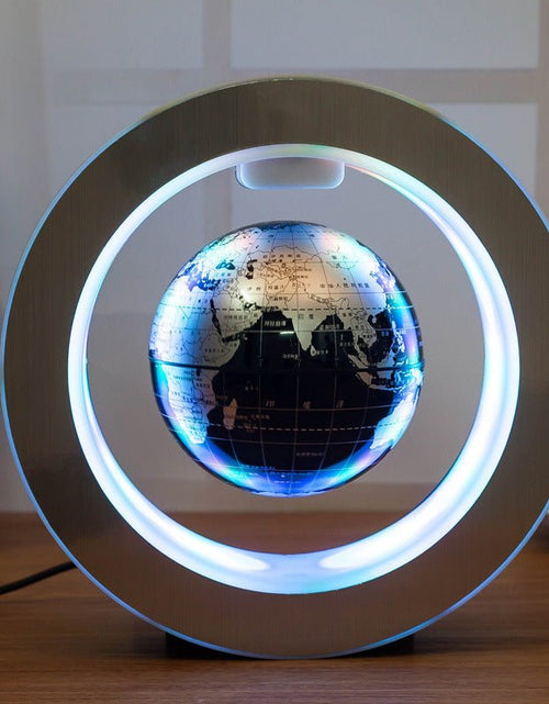 Load image into Gallery viewer, Round LED World Map Floating Globe Magnetic Levitation Light Anti Gravity Magic 2668south
