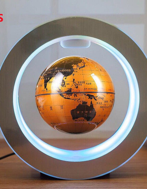 Load image into Gallery viewer, Round LED World Map Floating Globe Magnetic Levitation Light Anti Gravity Magic 2668south
