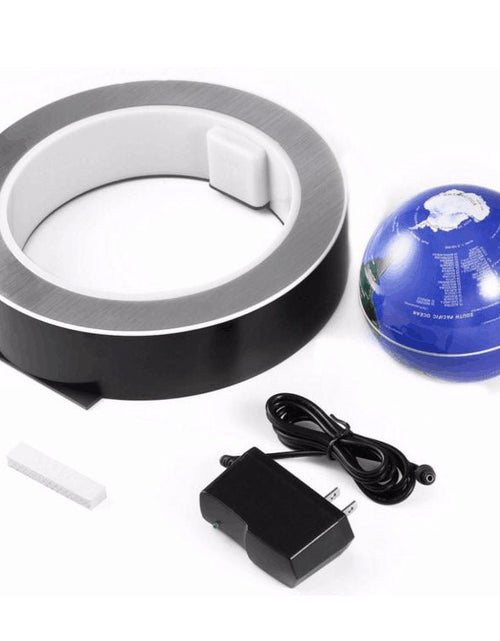 Load image into Gallery viewer, Round LED World Map Floating Globe Magnetic Levitation Light Anti Gravity Magic 2668south
