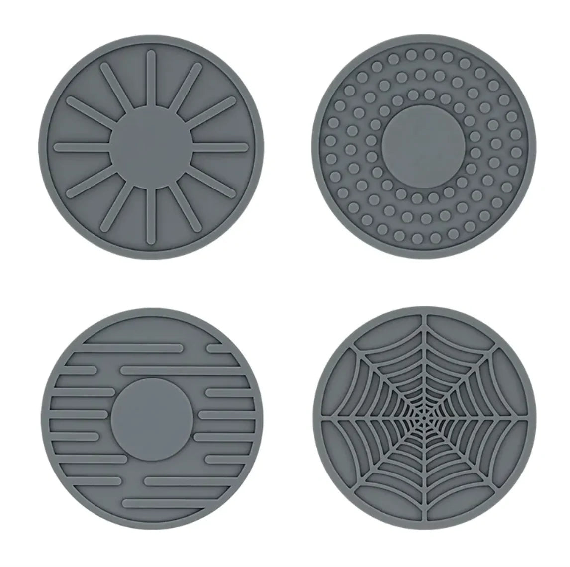 Round Silicone Non-Slip Car Coaster 2668south