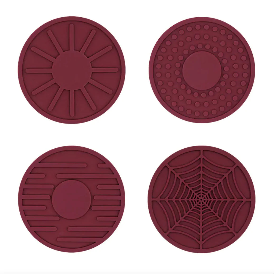 Round Silicone Non-Slip Car Coaster 2668south