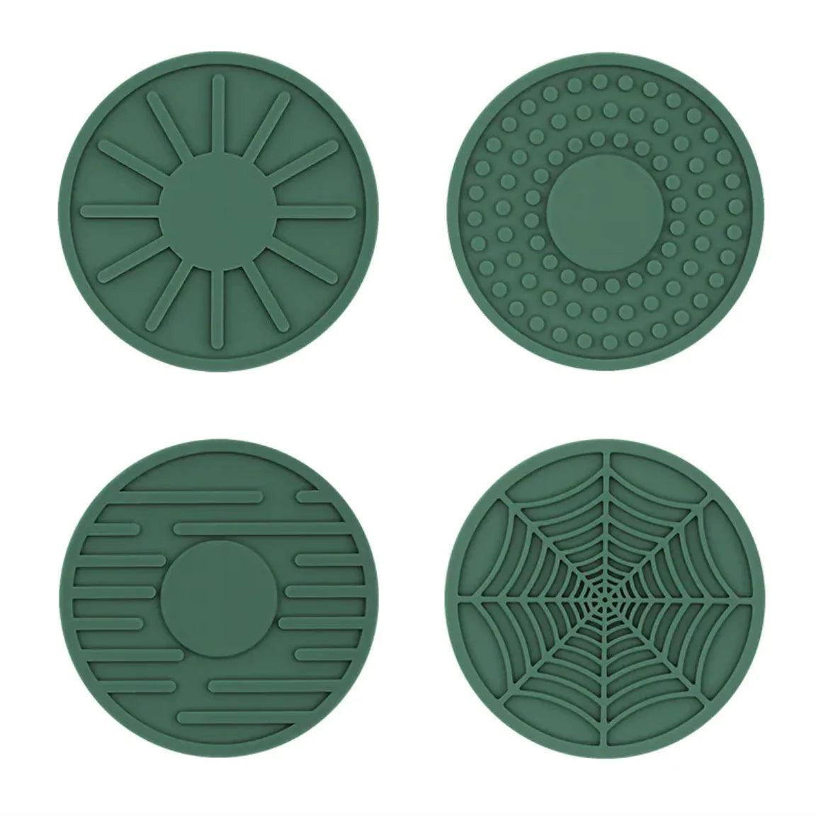 Round Silicone Non-Slip Car Coaster 2668south