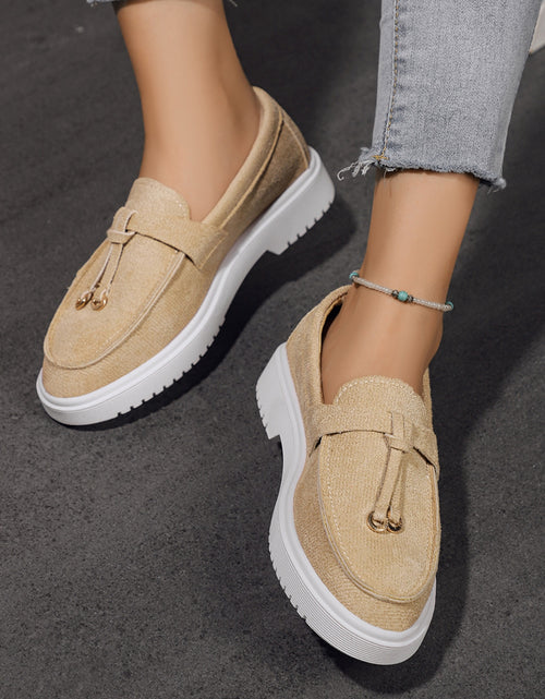 تحميل الصورة إلى عارض المعرض، Round Toe Flat Slip-Ons 2668south
