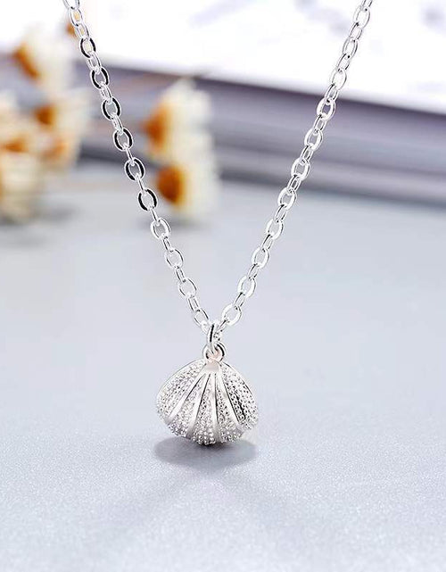 Load image into Gallery viewer, S925 Silver Sweet Pearl Shell Necklace 2668south
