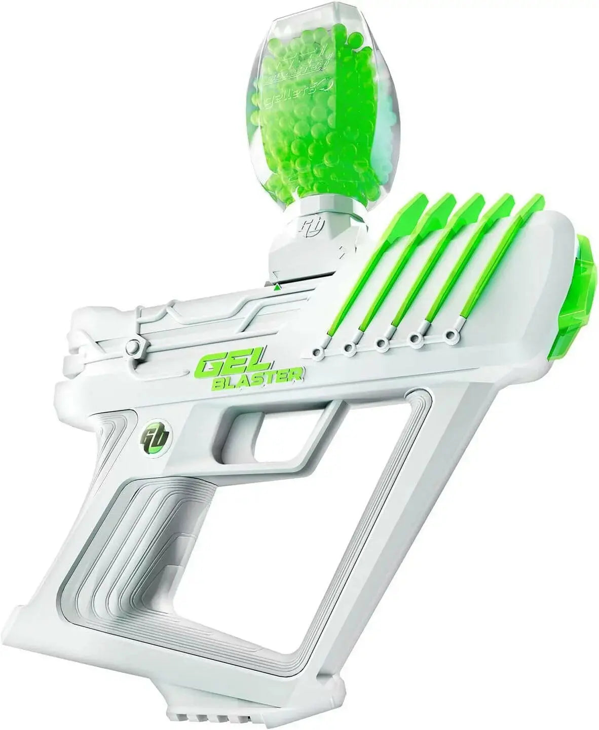 SURGE 1.5, Electric Green, Water-Based Gellet Blaster with 10,000 Electric Green Gellet Pack 2668south