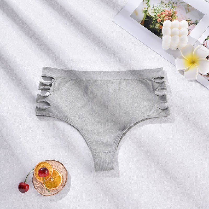 Seamless High Waist Shaping Tied Hollow Women's Underwear 2668south