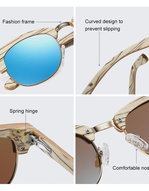 Load image into Gallery viewer, Semi-rimless Fashion Men&#39;s And Women&#39;s Polarized Sunglasses UV400 2668south
