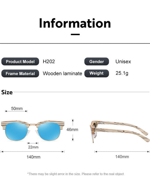 Load image into Gallery viewer, Semi-rimless Fashion Men&#39;s And Women&#39;s Polarized Sunglasses UV400 2668south
