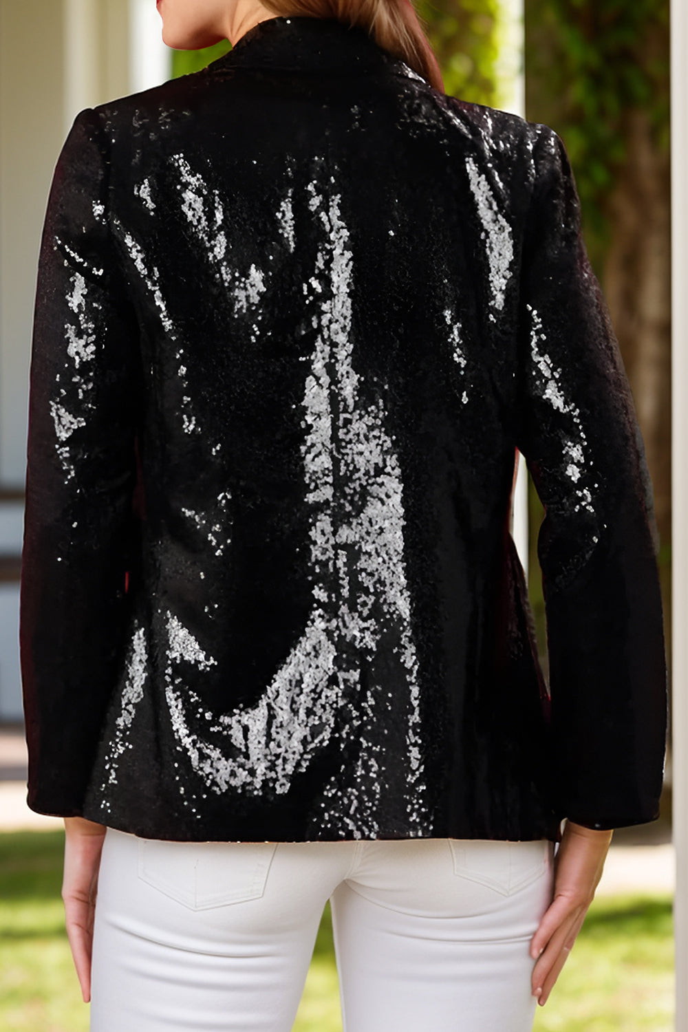 Sequin Nutcracker Long Sleeve Blazer 2668south