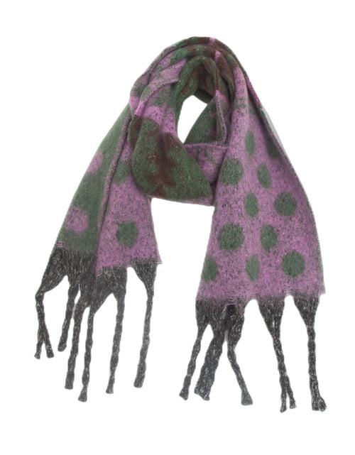 Load image into Gallery viewer, Shawl Thickened Scarf Tassel Jacquard Dot Scarf 2668south
