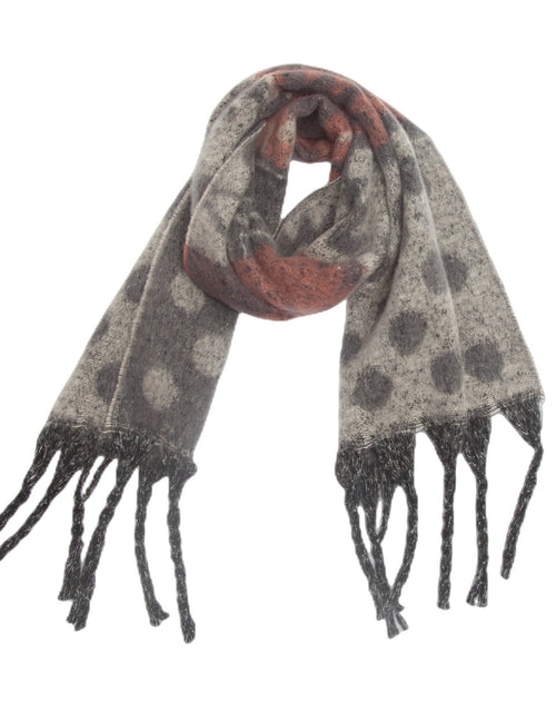 Load image into Gallery viewer, Shawl Thickened Scarf Tassel Jacquard Dot Scarf 2668south
