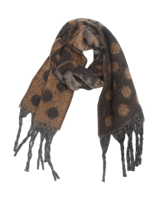 Load image into Gallery viewer, Shawl Thickened Scarf Tassel Jacquard Dot Scarf 2668south
