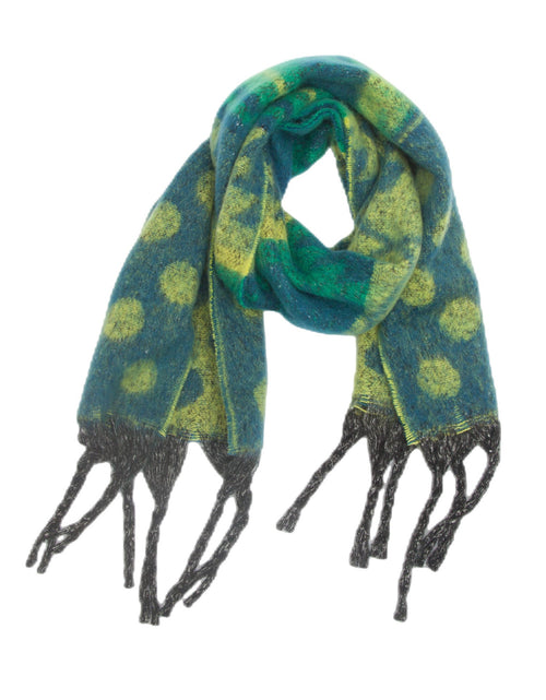 Load image into Gallery viewer, Shawl Thickened Scarf Tassel Jacquard Dot Scarf 2668south
