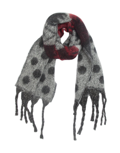 Load image into Gallery viewer, Shawl Thickened Scarf Tassel Jacquard Dot Scarf 2668south
