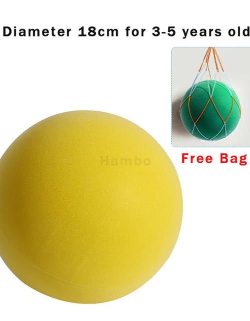 Load image into Gallery viewer, Silent Basketball Size 7 Squeezable Mute Bouncing Basketball Indoor Silent Ball Foam Basketball 24Cm Bounce Football Sports Toys 2668south
