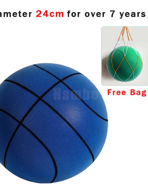 Load image into Gallery viewer, Silent Basketball Size 7 Squeezable Mute Bouncing Basketball Indoor Silent Ball Foam Basketball 24Cm Bounce Football Sports Toys 2668south
