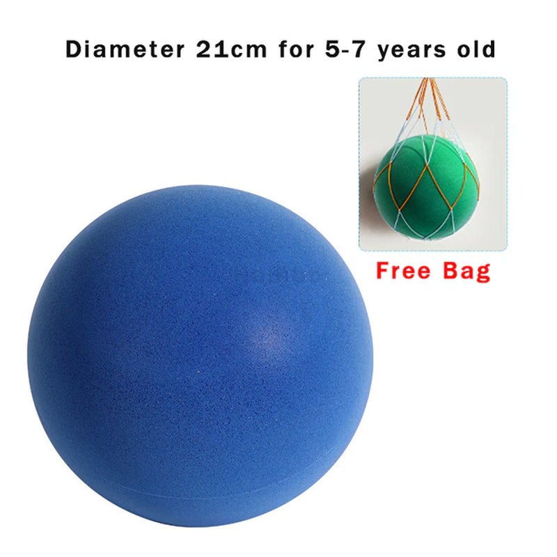 Silent Basketball Size 7 Squeezable Mute Bouncing Basketball Indoor Silent Ball Foam Basketball 24Cm Bounce Football Sports Toys 2668south