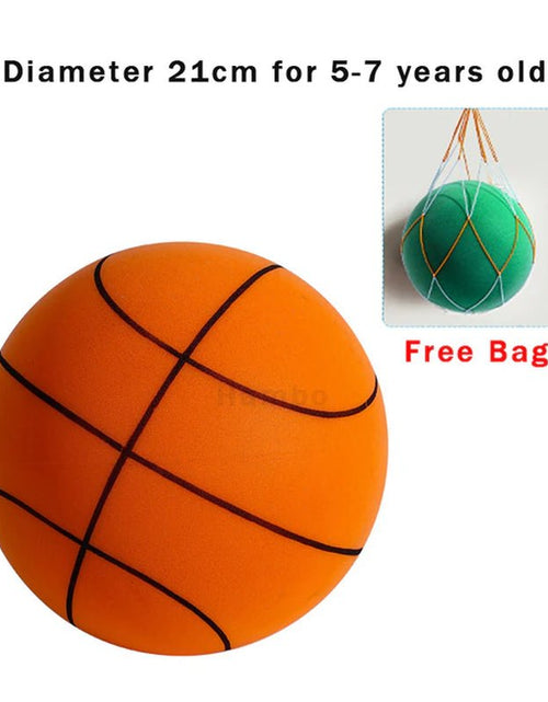 Load image into Gallery viewer, Silent Basketball Size 7 Squeezable Mute Bouncing Basketball Indoor Silent Ball Foam Basketball 24Cm Bounce Football Sports Toys 2668south
