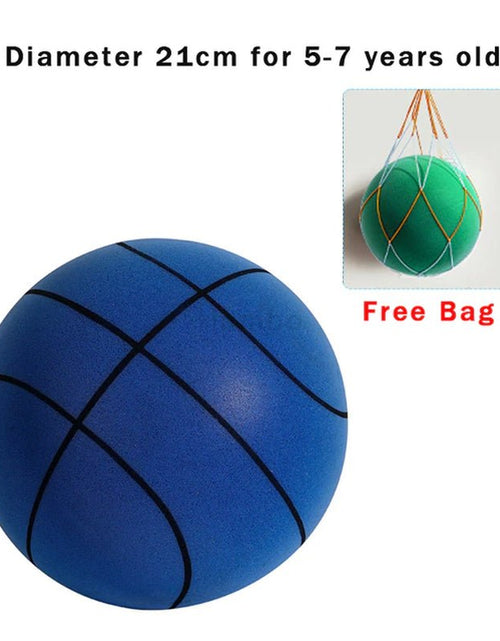 Load image into Gallery viewer, Silent Basketball Size 7 Squeezable Mute Bouncing Basketball Indoor Silent Ball Foam Basketball 24Cm Bounce Football Sports Toys 2668south
