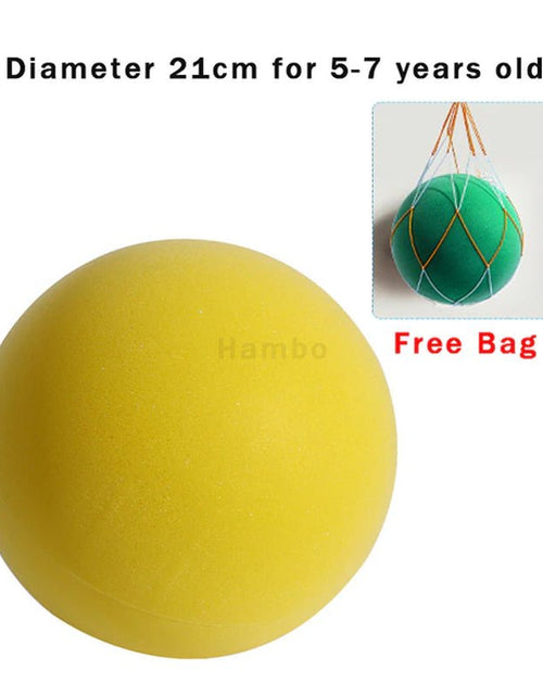 Load image into Gallery viewer, Silent Basketball Size 7 Squeezable Mute Bouncing Basketball Indoor Silent Ball Foam Basketball 24Cm Bounce Football Sports Toys 2668south
