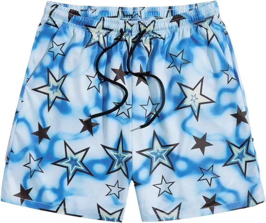 Simple Men's Beach Shorts Tie-dye XINGX 2668south