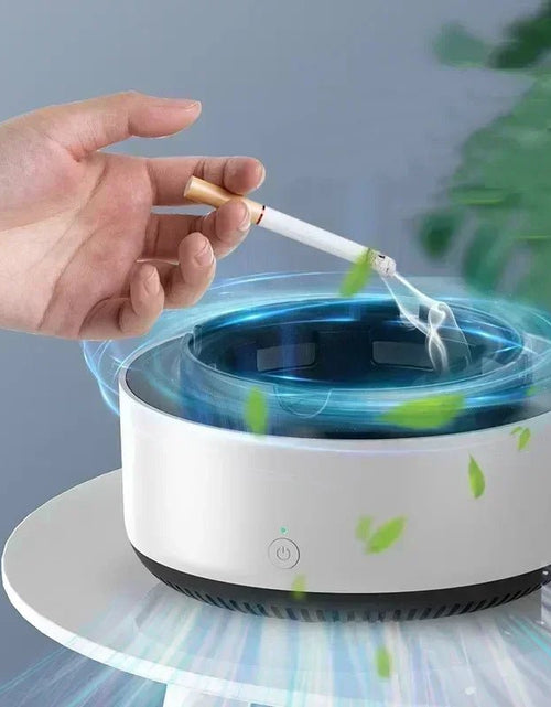 Load image into Gallery viewer, Smoke Removal Air Purification Ashtray Anion Purification Practical Automatic Purifier Ashtray Portable Gadgets for Car Ashtray 2668south
