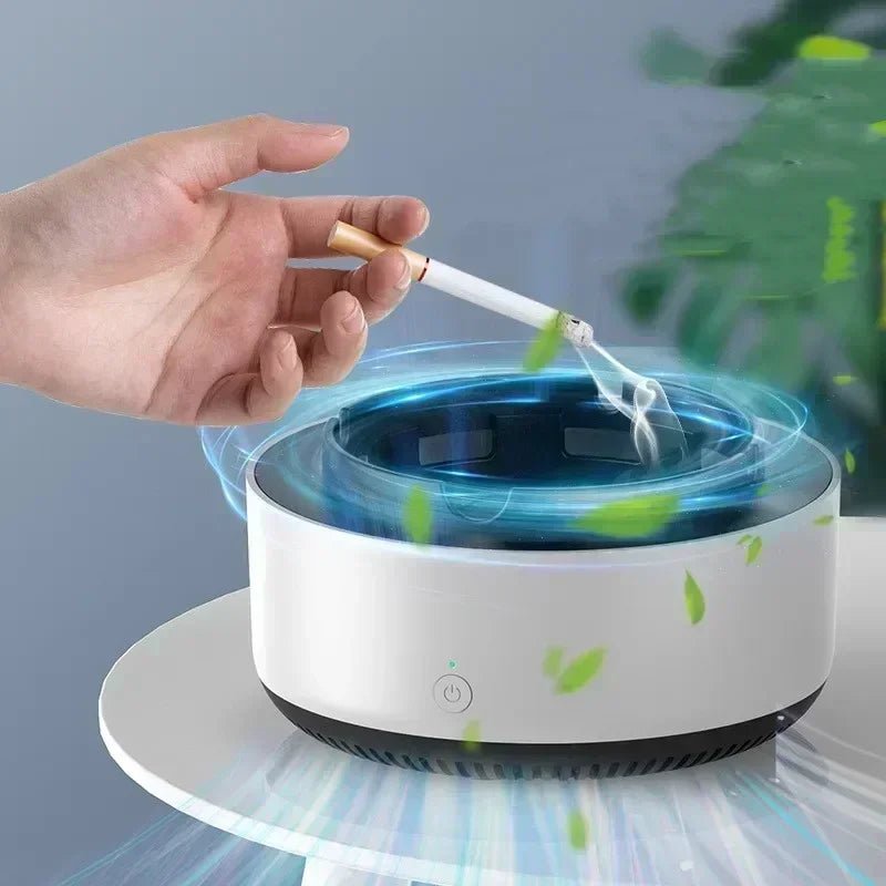 Smoke Removal Air Purification Ashtray Anion Purification Practical Automatic Purifier Ashtray Portable Gadgets for Car Ashtray 2668south