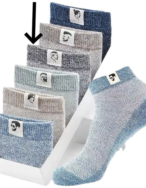 Load image into Gallery viewer, Socks Men&#39;s Cotton Summer Thin Deodorant And Sweat-absorbing 2668south
