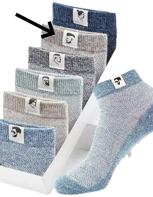 Load image into Gallery viewer, Socks Men&#39;s Cotton Summer Thin Deodorant And Sweat-absorbing 2668south
