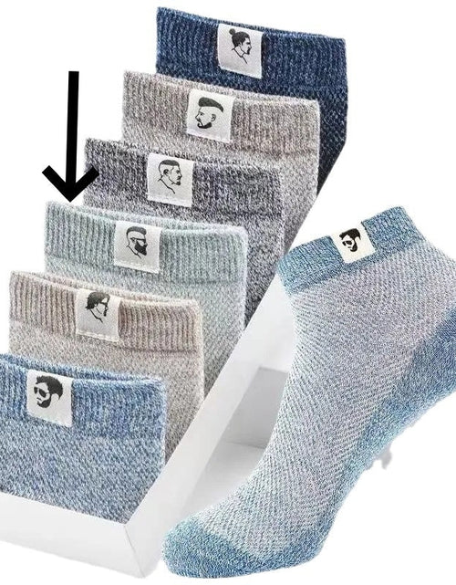 Load image into Gallery viewer, Socks Men&#39;s Cotton Summer Thin Deodorant And Sweat-absorbing 2668south
