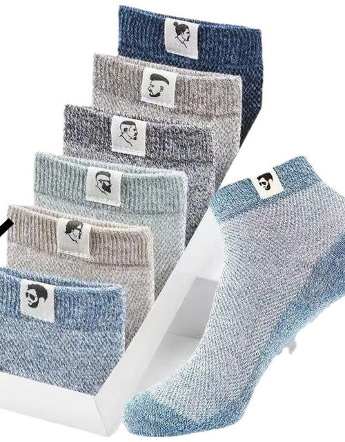 Load image into Gallery viewer, Socks Men&#39;s Cotton Summer Thin Deodorant And Sweat-absorbing 2668south
